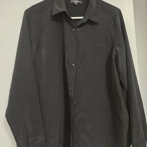 Black Button-Up Shirt